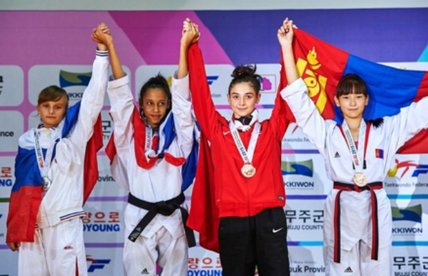 Юные донские тхэквондисты завоевали две медали на первенстве мира в Южной Корее